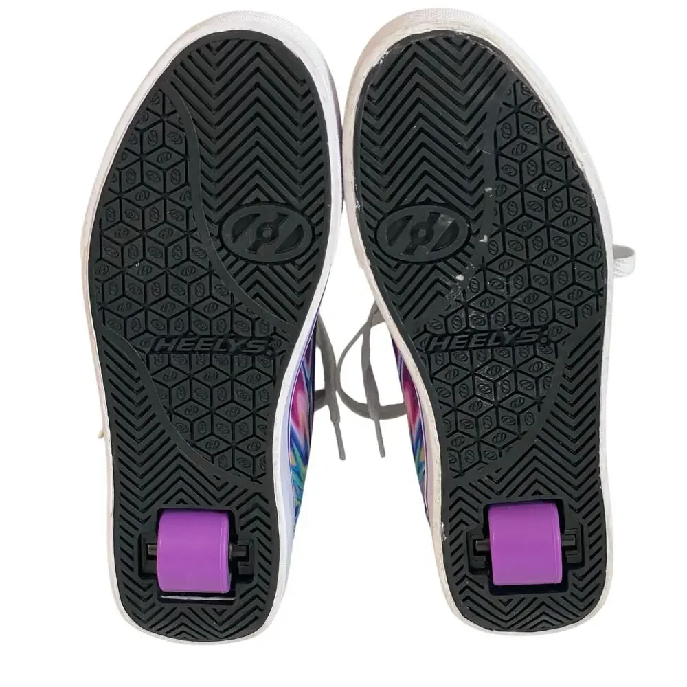 Heelys Pro 20 Prints Skate Shoe Psychedelic Swirl Purple Youth 6 / Women’s 7